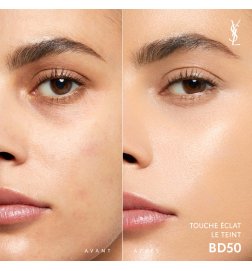 Touche Eclat Le Teint - Fond de Teint Hydratant & Tenue 24H, Naturel & Lumineux Touche Eclat Le Teint - Fond de Teint Hydratant & Tenue 24H, Naturel & Lumineux